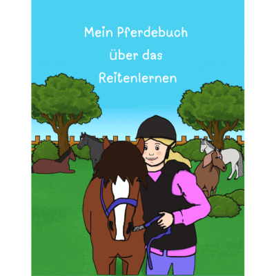 Buch cover reitenlernen