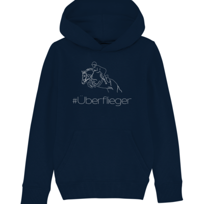 Alternative view of Überflieger Springen - Kids Organic Hoodie