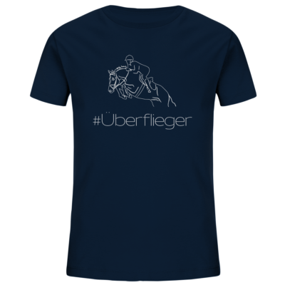 Überflieger Springen - Kids Organic Shirt – Bild 4