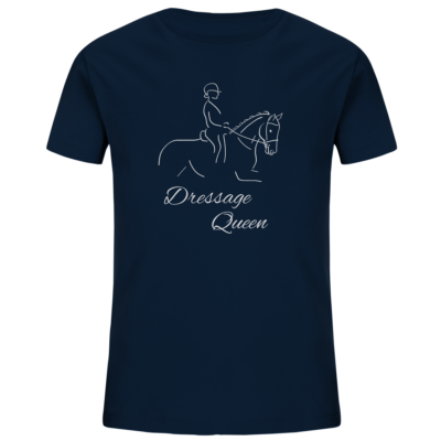 Dressage Queen - Kids Organic Shirt – Bild 4