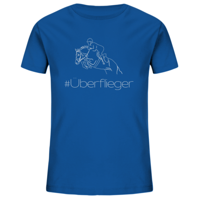 Überflieger Springen - Kids Organic Shirt – Bild 6