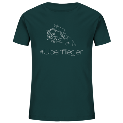 Überflieger Springen - Kids Organic Shirt – Bild 5