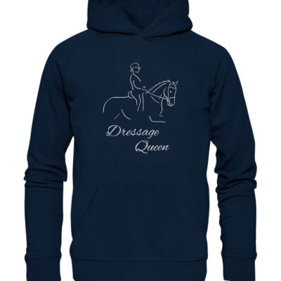 Dressage Queen - Organic Basic Hoodie – Bild 5