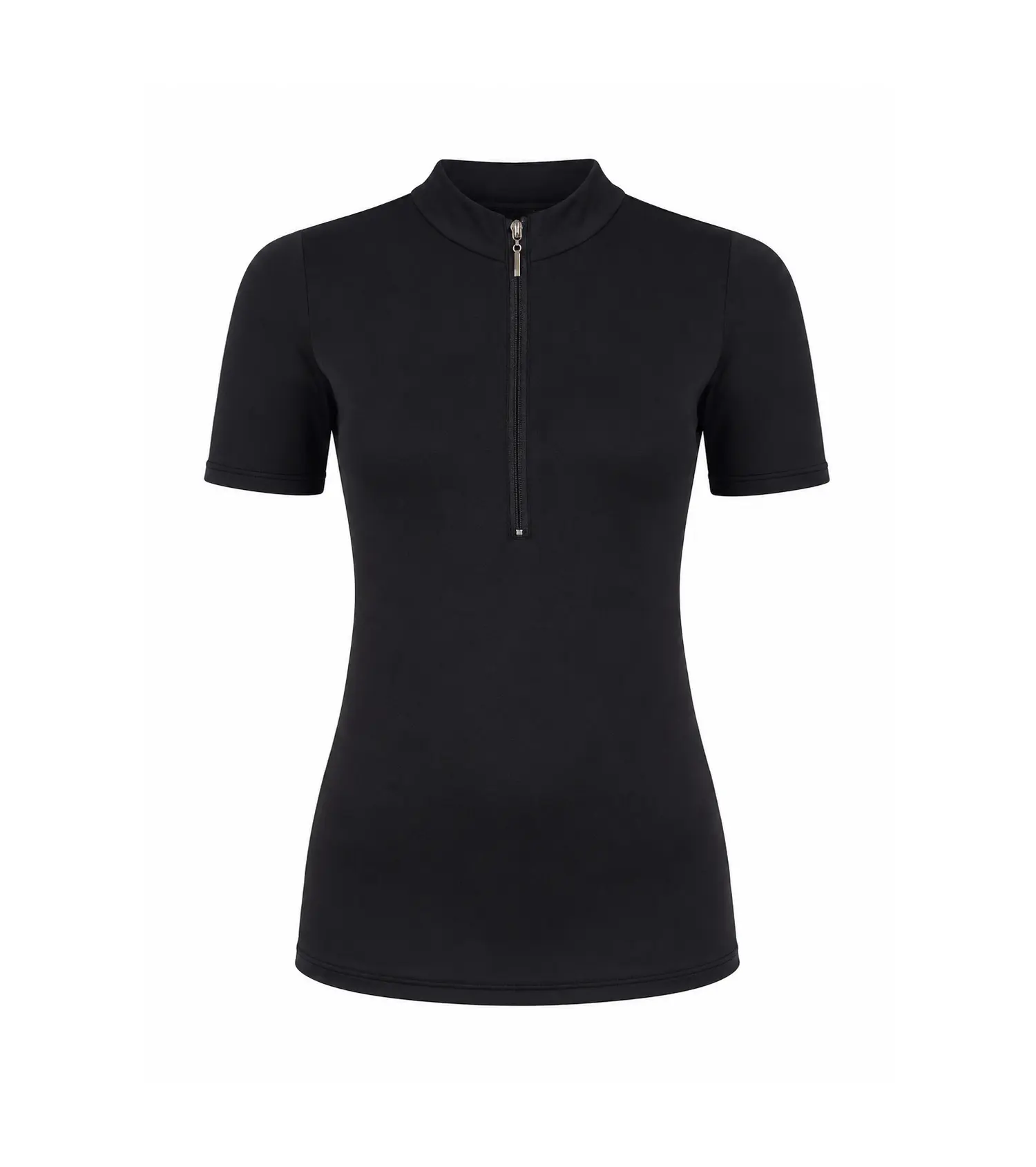 Haltungskorrektur Reitshirt für Damen | Mit Kragen & Reißverschluss 3 Shirt mit Kragen aufrechte Haltung
